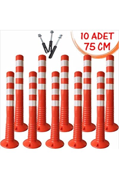 Evelux Plastik Otopark Trafik Yol Delinatörü 75 cm