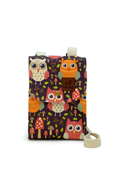 PUDUBAG Çapraz Askılı Çocuk ve Gençler Telefon-Cüzdan Çantası – Günlük Kullanım