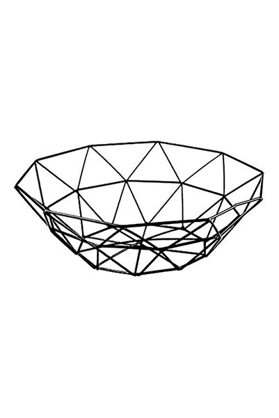 Generic Fruit Basket Bowl black 150grams