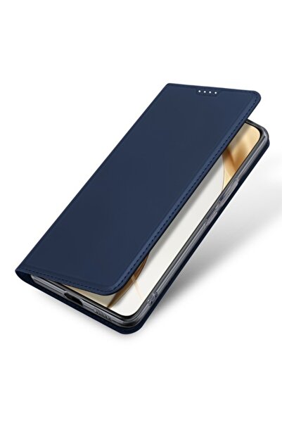 Dux Ducis Husă pentru Honor 200 - Skin Pro V42, piele ecologică, neagră