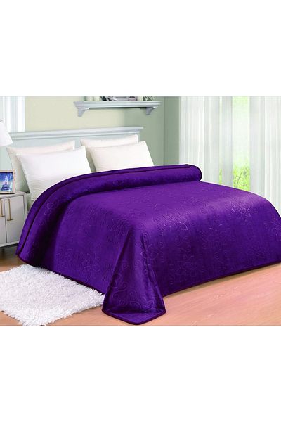 Gerenic Double lightweight blanket with engraved pattern, weight 2 kg, size 220 x 240 cm