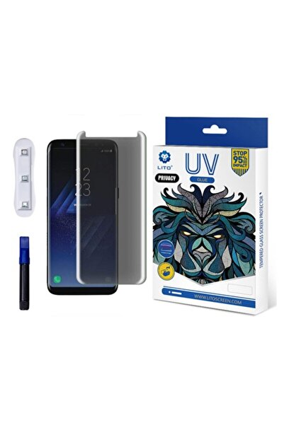 OEM Фолио за Samsung Galaxy S8 Plus, Lito 3D UV стъкло, поверителност