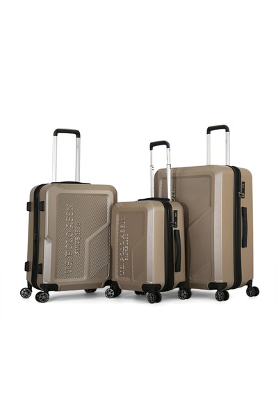 U.S. Polo Assn. hardshell trolley luggage set 3 pieces