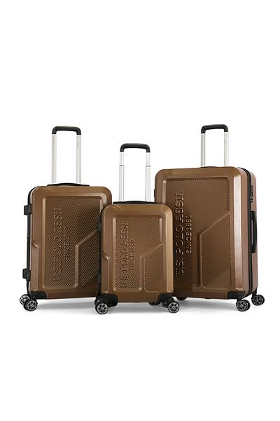 U.S. Polo Assn. hardshell trolley luggage set 3 pieces