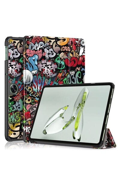 Madviun Husa pentru OnePlus Pad Go/Oppo Pad Air2/Oppo Pad Neo, FoldPro, J47, Microfibra, Urban Vibe