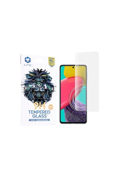 Lito Protector de ecran din sticlă securizată pentru Samsung Galaxy M53 2.5D, sticlă clasică, transparentă