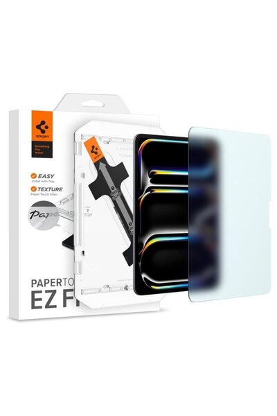 Spigen Folie pentru iPad Pro 11 2024, Paper Touch, O11, PET, Matte Clear