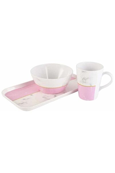 Generic Breakfast And Snack 3 Pcs Set For Multipurpose Combo Of Bowl And Cup ...