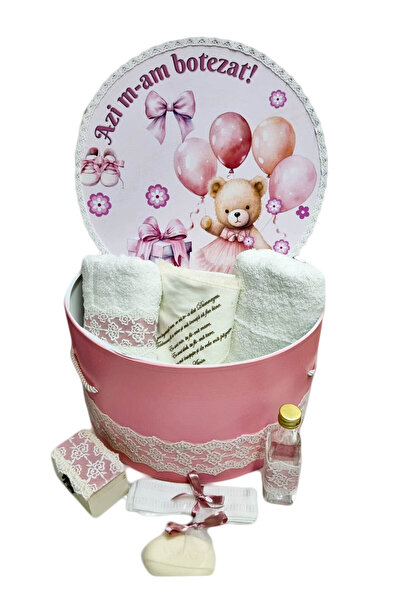 fantasialand Trusou botez complet si cutie decorativa, model Sacred Ceremony ...