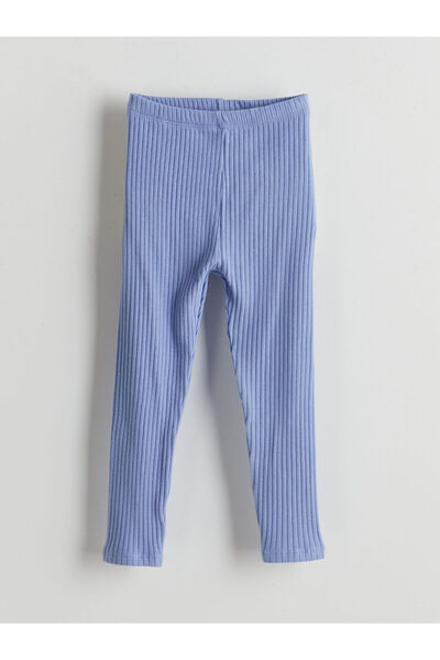 LC Waikiki New Season Elastic Waist Ribbed Baby Girl Leggings