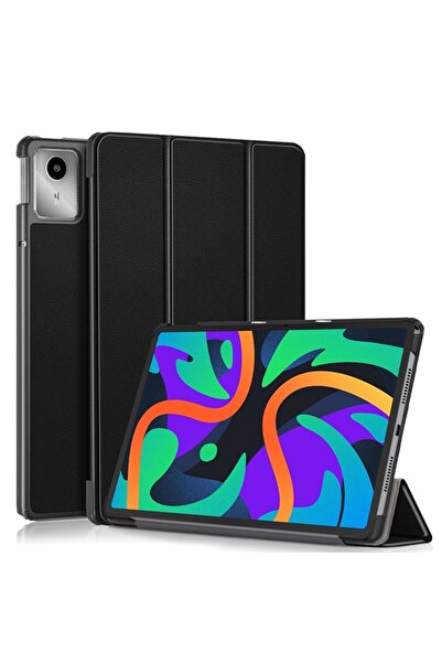 Madviun Husa pentru Lenovo Tab M11, FoldPro, J22, Microfibra, Black