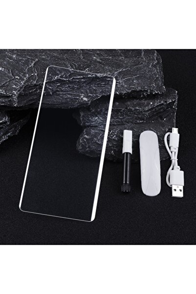 OEM Folie pentru Samsung Galaxy Note 10 Plus 4G/Note 10 Plus 5G, Lito 3D UV Glass, Transparent