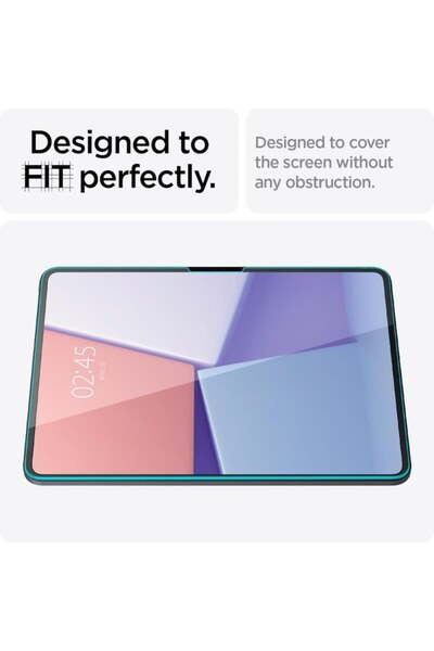 Spigen Folie pentru iPad Pro 13 2024, Glas.TR EZ FIT, O7, Sticla securizata, Clear