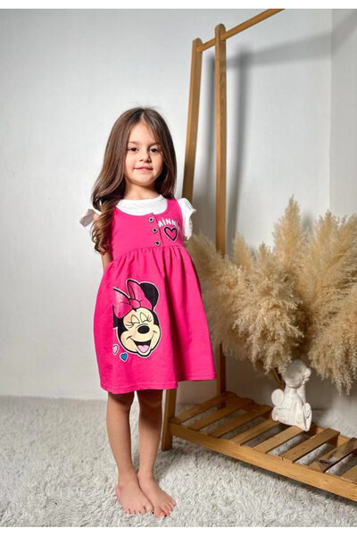 KAMİKAM Памучен, двукомпонентен костюм за момичета