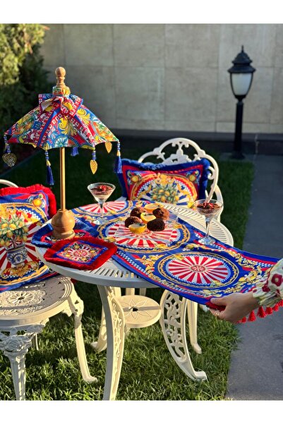 Merve Kaymakcı San di monte limonlu -BALİ ŞEMSİYESİ - sax mavi