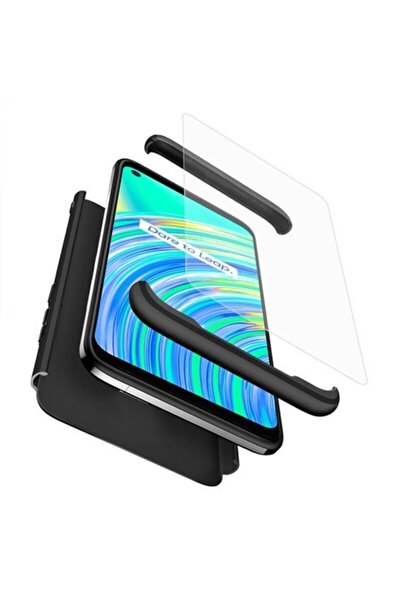 dalip Carcasă + folie de protecție pentru Realme C17, GKK 360, neagră