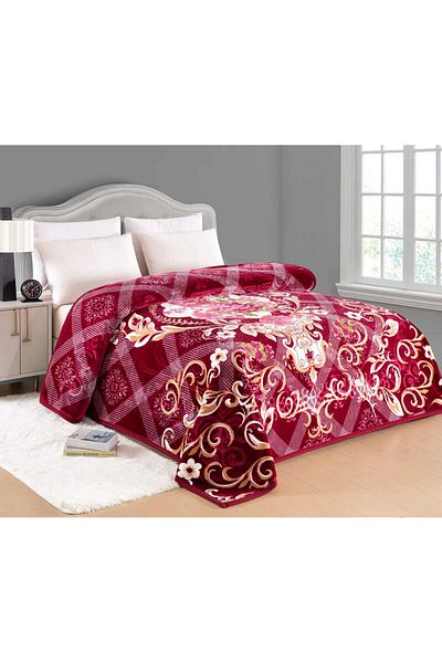 Gerenic 6 kg double blanket, patterned, size 220 x 240 cm
