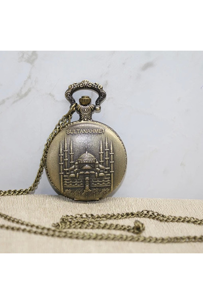 SepetBudur Sultanahmet design chain clock alk4382