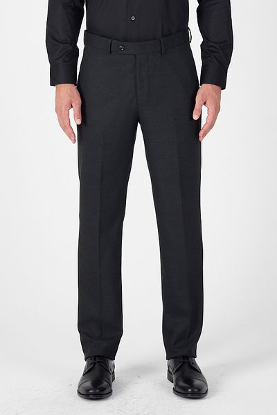 İmza Anthracite Side Pocket Open Leg Straight Comfort Fit Stretchy Trousers 1003250914