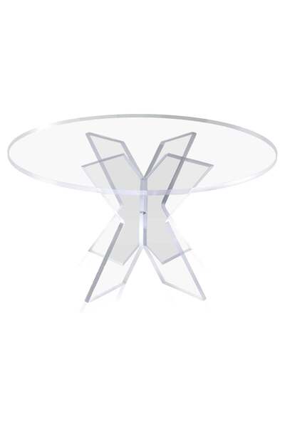 Generic TPGP Best Acrylic Display Stand - Buffet Serving Tray Riser - Cupcakes, Pastries, Appetizers (Circl