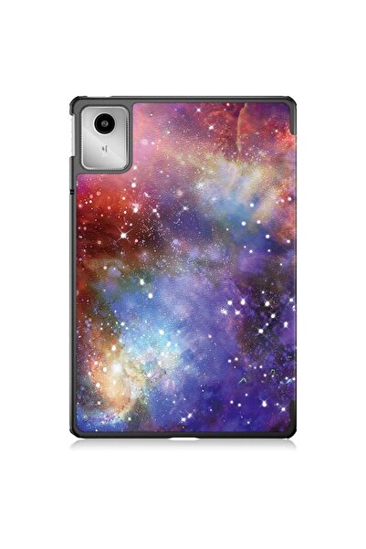 Madviun Husă pentru tabletă Lenovo Tab M11, FoldPro, J26, microfibră, Galaxy