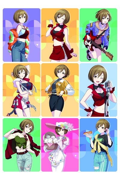 nihonwosekai Hatsune Miku Pjsekai Anime Photocard Pc Set 9 Pcs Meiko