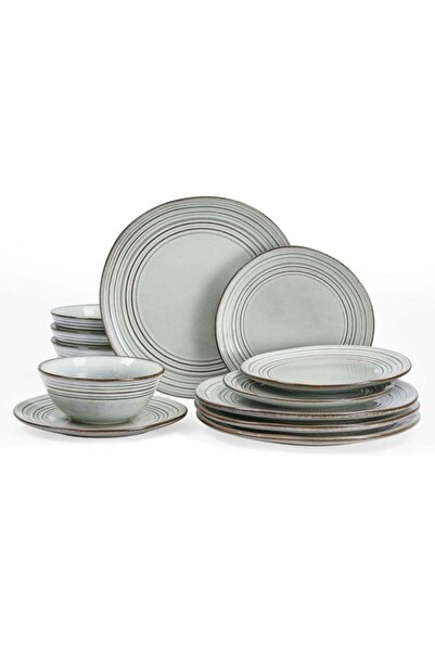 Generic Twilight 12 Piece Stoneware Dinnerware Set, Set for 4, Scratch Resist...