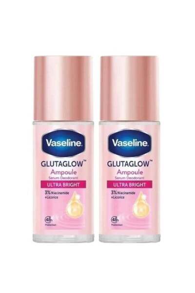 Vaseline Gluta Glow Ampoule Serum Deodorant Brightening 45ml x 2