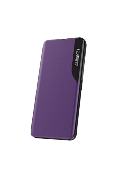 UIQ Carcasă tip carte cu închidere magnetică pentru Xiaomi Redmi Note 9T, violet
