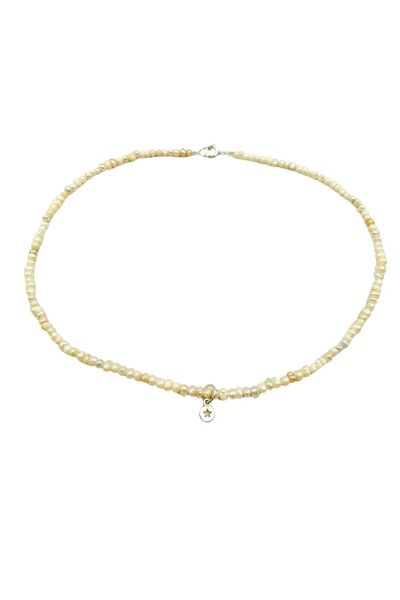 Abundo Colier "Tiny Star" din perle de cultură și argint 925, 36 cm