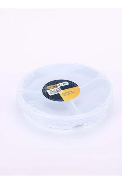 Generic Packwell Round plastic plate 10" 25 pcs