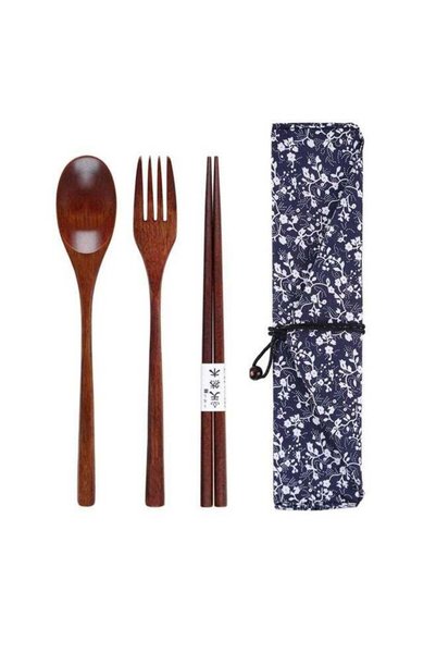 Generic Wooden Spoon Chopsticks Fork Sets Dinnerware Combinations Chopsticks ...