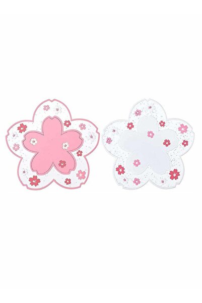Generic SYOSI Insulation Placemat, Sakura Cup Coaster, Decor Cup Placemat, Cute Kitchen Pot Bowl Pad Placem
