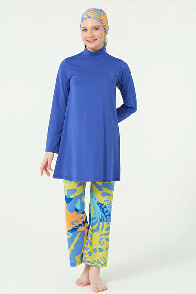 ALFASA Meriva Patterned Tetesure Swimsuit