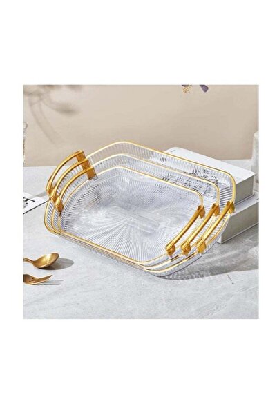 Generic Serving Tray Set of 3pcs Prosper Serving Tray