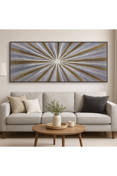 seasons box Modern Radial Wall Art - 150x60