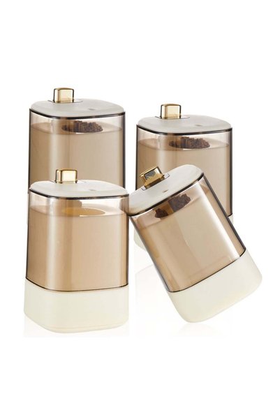 Generic 4-Pack Automatic Toothpick Dispenser Set, Novelty Sturdy Toothpick Ho...