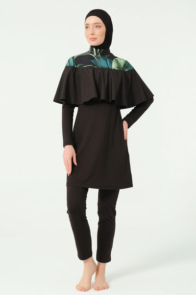 ALFASA Zamira Volan Detailled Tetture Swimsuit