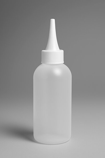 GNRL 150ml Sıkılabilir Plastik Şişe Yumuşak Damlalık Kapaklı