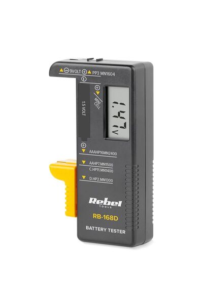 Rebel Portable Battery Tester Digital Display
