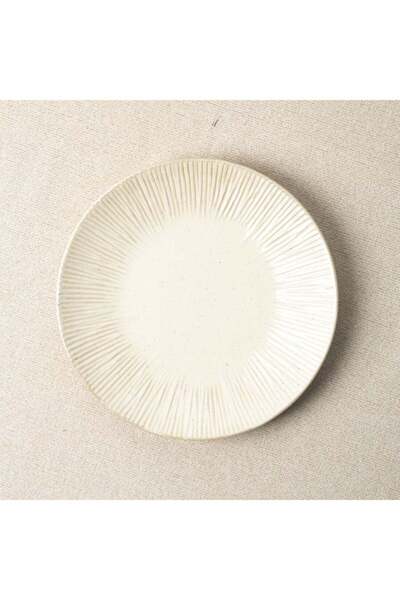 Generic DANUBE HOME Youthful Bite Stoneware Salad Plate â€“ Durable Modern Stoneware Dinnerware for Serving