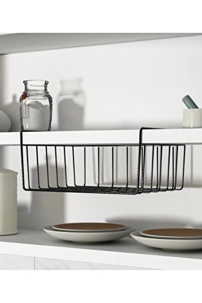 EGE HOME STORE Dolap içi düzenleyici kanguru raf asılabilir raf fincanlık tabaklık Organizer ömür boyu paslanmaz