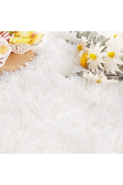 New Color Plush Soft Non-Slip Cotton Based Bath Mat – White (40X60, 60X100, 80X150, 100X200)