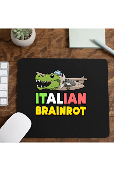 OEM Mousepad Brainrot Italian Bombardilo Crocodilo