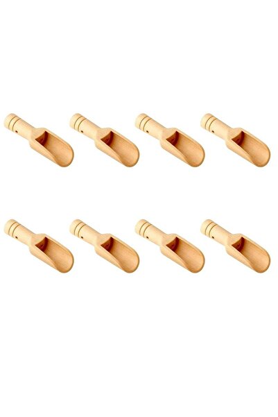 Generic 8pcs Mini Wooden/Bamboo Spoons for Bath Salts, Tea, Washing Powder, C...