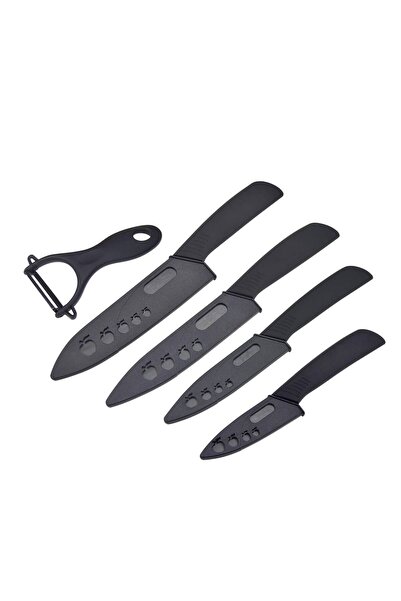 Generic Kitchen Ceramic Knife Set Professional Knife With Sheaths Super Sharp...