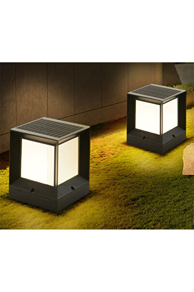 Helios 60W SOLAR SET ÜSTÜ KUMANDALI BEYAZ IŞIK GÜNEŞ ENERJİLİ BAHÇE AYDINLATM...