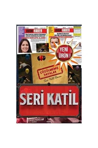 İthaki Yayınları MOLFY SERİ KATİL DEDEKTİF OYUNU 13+