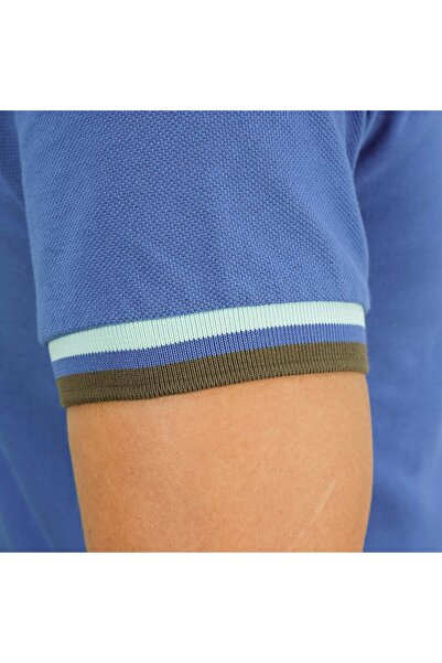 Giordano Men's Performance Polo: Classic Piqué, Tipped Collar, Embroidered Detail