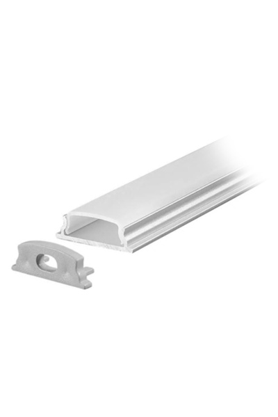 V-TAC Bandă LED flexibilă cu profil din aluminiu, 2 m, montare aparentă